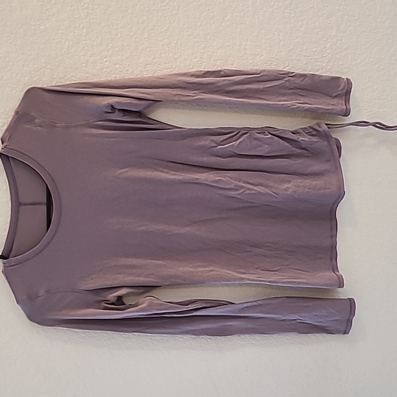 Lululemon Cinch It Long Sleeve Dusky Lavender 2/4 - Picture 3 of 6